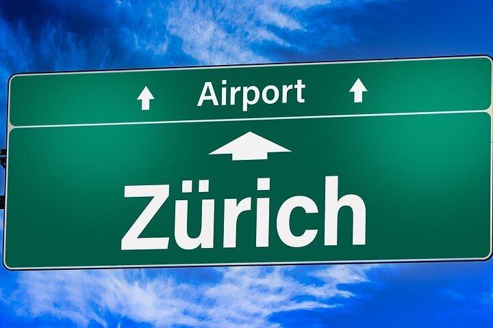 Servizio di trasferimento privato dalla città di Zurigo all'aeroporto di Zurigo ZRH
