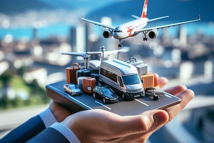 チューリッヒ市内からチューリッヒ空港 ZRH までのプライベート送迎サービス