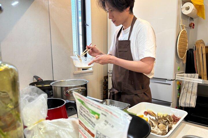 Clase de Udon sin gluten en Tokio