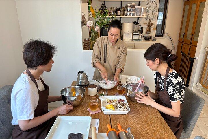 Clase de Udon sin gluten en Tokio