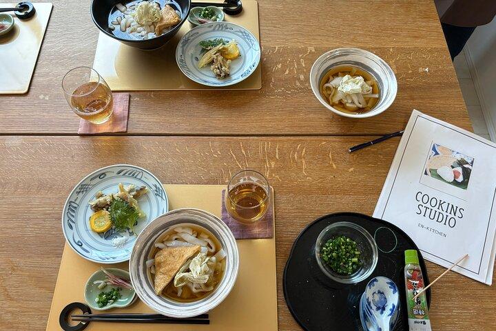 Clase de Udon sin gluten en Tokio