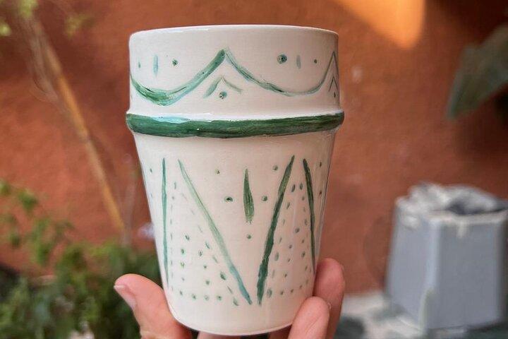 Lamsaty Ceramic painting class, Marrakech