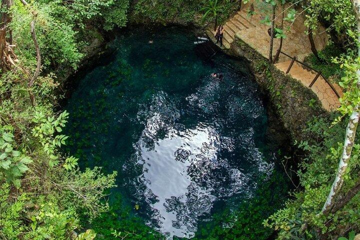 シアン・カアンのムイル遺跡ツアーと魔法のセノーテでの水泳