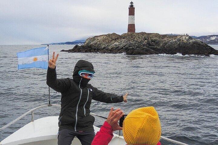 Ushuaia: Yachtsegeln im Beagle-Kanal und Besuch des Leuchtturms