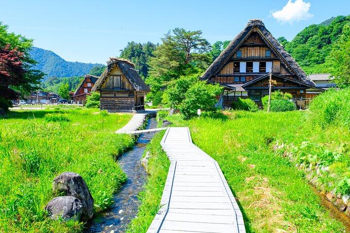 Gujo, Hida Takayama en Shirakawa-go-dagtour vanuit Nagoya