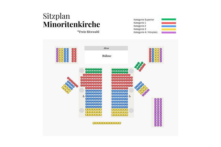 Conciertos en la Iglesia Minoriten - Viena Tickets