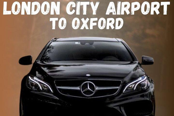 Trasferimento privato dall'aeroporto di London City a Oxford