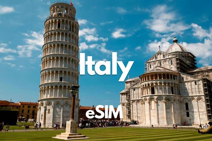 Italia Datos eSIM 0,5 GB diarios a 50 GB 30 días