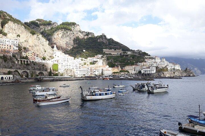 Amalfi: Privétransfer vanuit Napels naar Pompeii