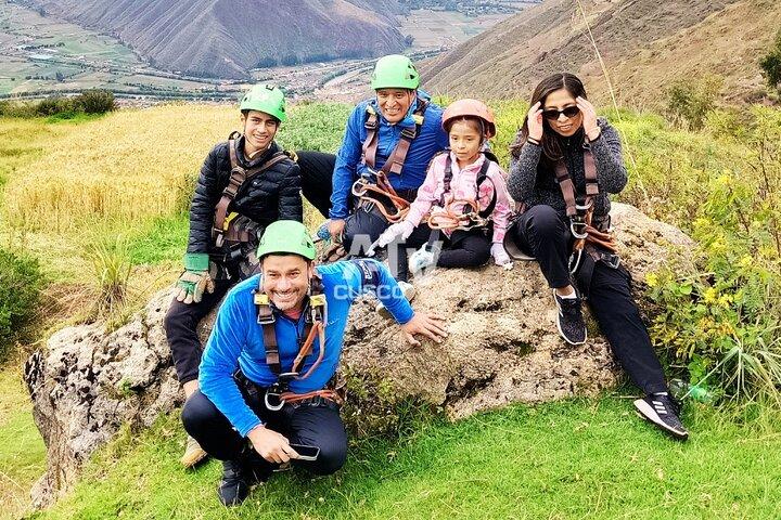 Tyrolienne dans la Vallée Sacrée des Incas depuis Cusco
