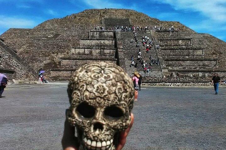 After the Match Teotihuacan Tour with Tacos, Mezcal & Beer