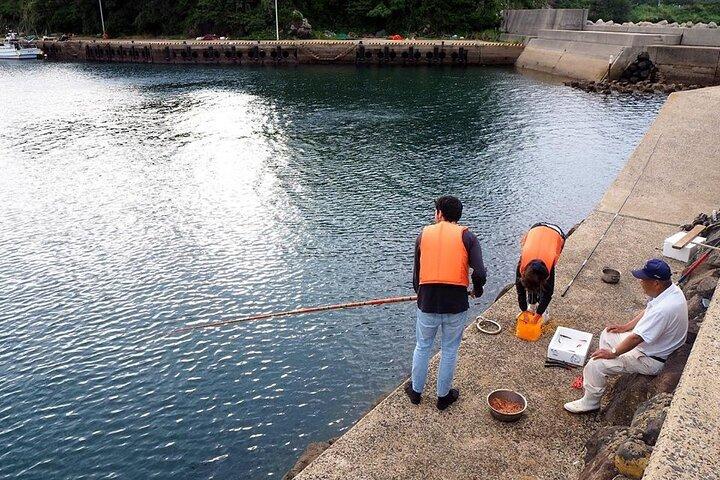 Esperienza privata di pesca e pranzo a Ojika Giappone