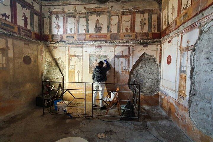 Tour privado a pie por Pompeya de los últimos descubrimientos