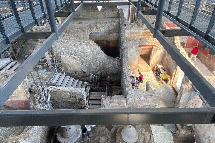 Visite privée à pied de Pompéi des dernières découvertes
