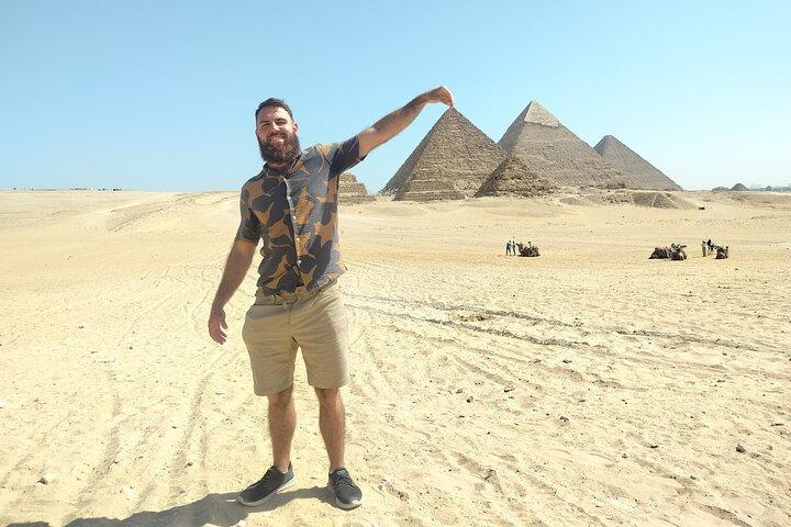 Cairo: Excursão dos Reis às Pirâmides de Gizé e Esfinge e Museu Egípcio