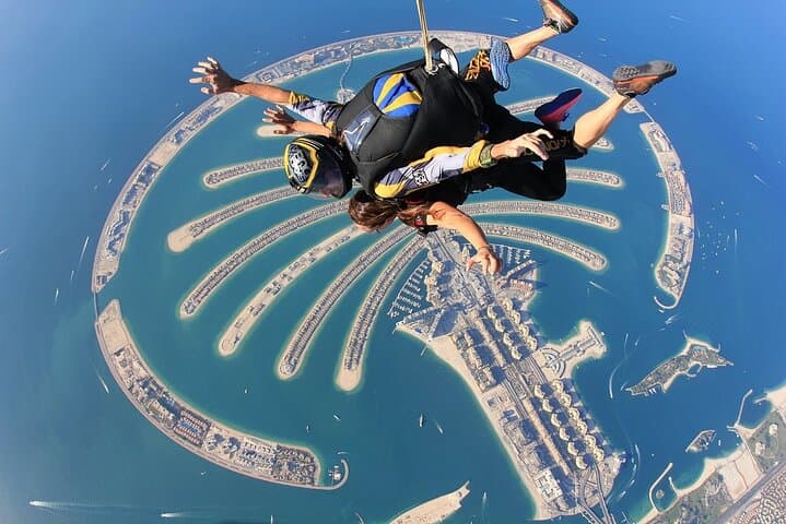 Skydive Over The Palm Dubai – Tandem Jump Experience