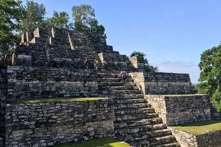 Excursão pela antiga cidade maia de Calakmul saindo de Xpujil