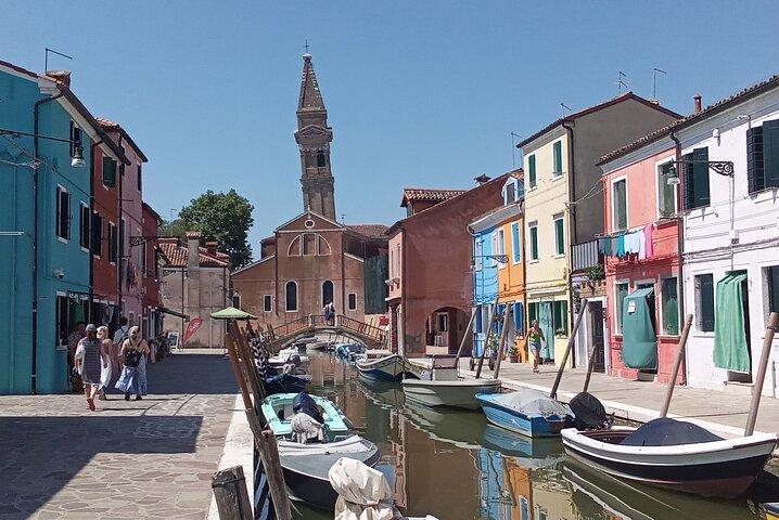 Excursão de barco privado a Murano, Burano e Torcello