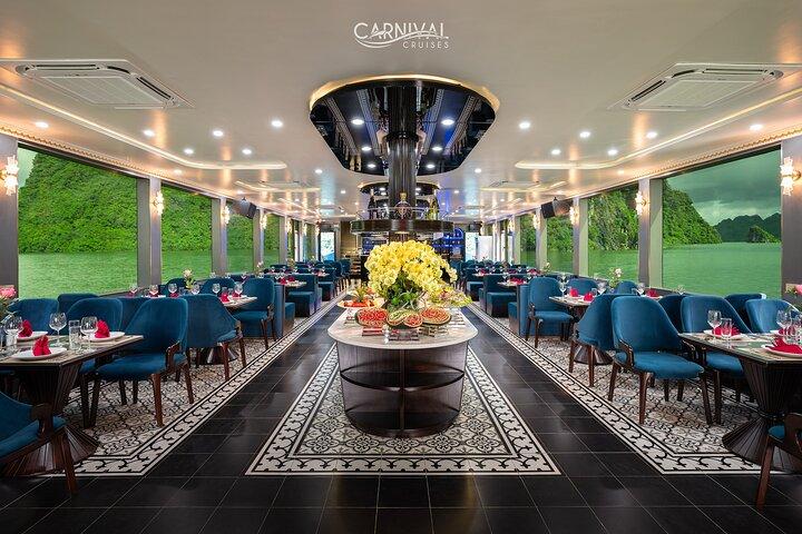 Cruzeiro de Carnaval: Halong Luxury Cruise Day Trip - Natação, Kayak, Caverna