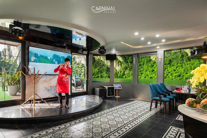 Cruzeiro de Carnaval: Halong Luxury Cruise Day Trip - Natação, Kayak, Caverna