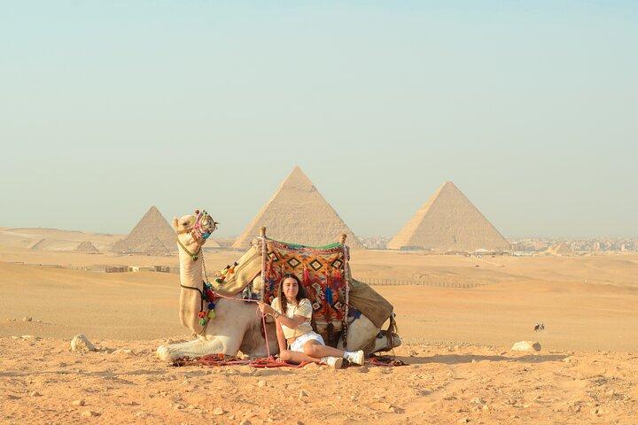 Sharm El Sheikh: excursión de un día a las pirámides y el museo en autobús con almuerzo