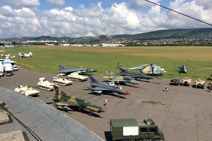 Experiência de condução de tanque MTLB em Budapeste