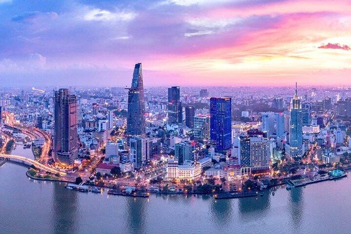 Ganztägige Stadtrundfahrt durch Ho-Chi-Minh-Stadt mit Landausflug