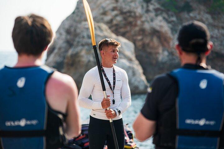 Dubrovnik: Sunset Kayak & Schnorcheltour mit Wein & Wasser