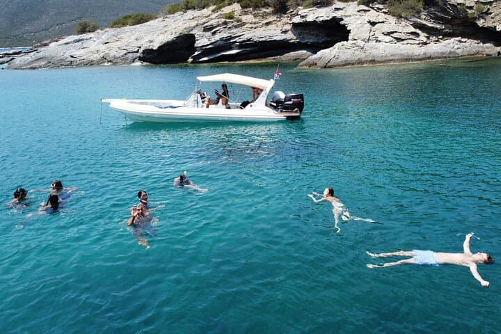 Private Cruise & Snorkeling Nea Makri, Petalioi, Marmari Full Day
