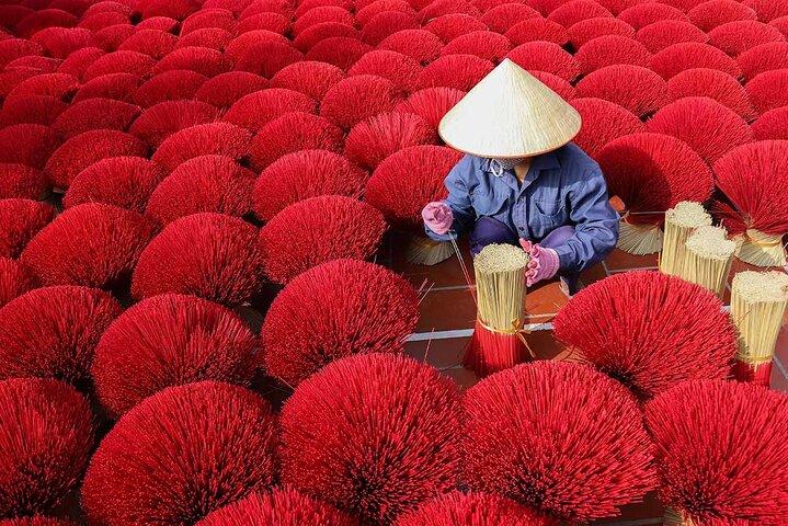 Hanoi Luxury Tours Weihrauchdorf und Hanoi Stadtrundfahrt