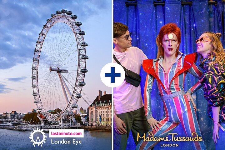 Ingresso combinado: London Eye e Madame Tussauds