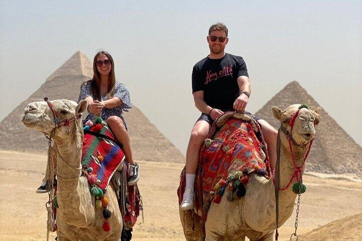 Explore the pyramids and marvel at the Sphinx