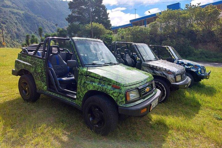 Location de jeep ou de moto pendant 1 heure Visitez les meilleurs endroits Baños