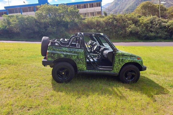 Location de jeep ou de moto pendant 1 heure Visitez les meilleurs endroits Baños