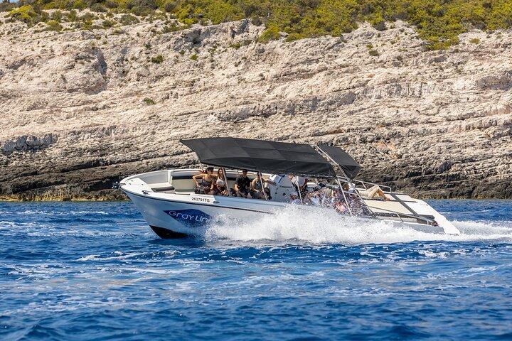 Split/Trogir : Blå grottan, Vis och Hvar Liten grupptur