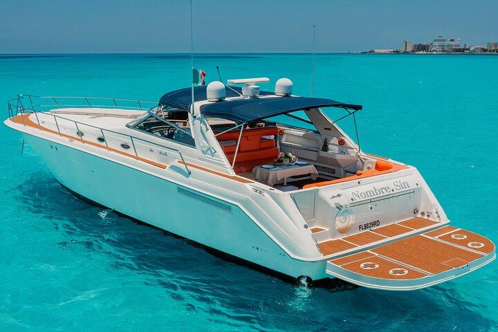 Private 55-Fuß-Luxusyacht zum Mieten in Cancun