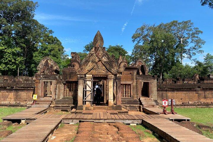Privat Banteay Srei og Roluos Group Temple Tour