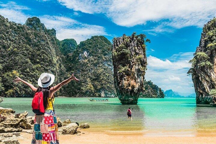 Recorrido en barco privado por las islas Phi Phi y James Bond desde Phuket