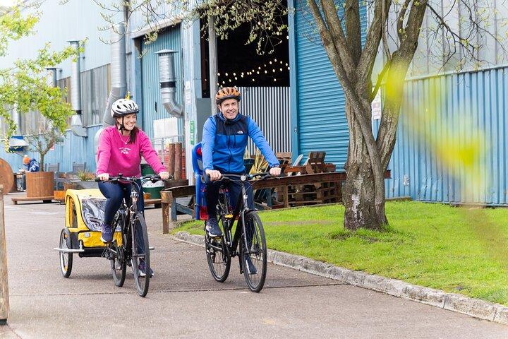 コークシティとコークハーバーグリーンウェイを自転車で探索