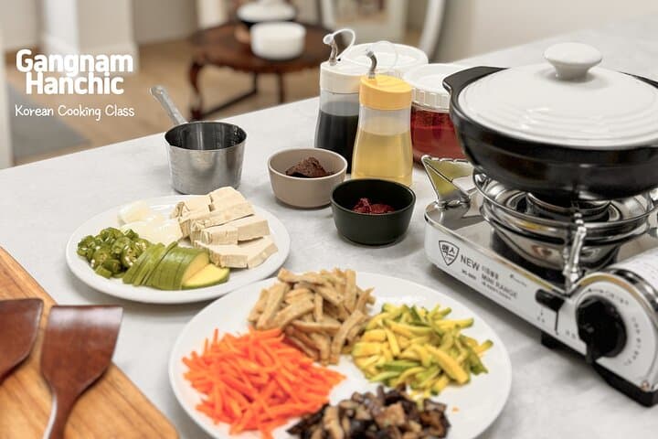 Korean Home Style Cooking Class in Gangnam Seoul