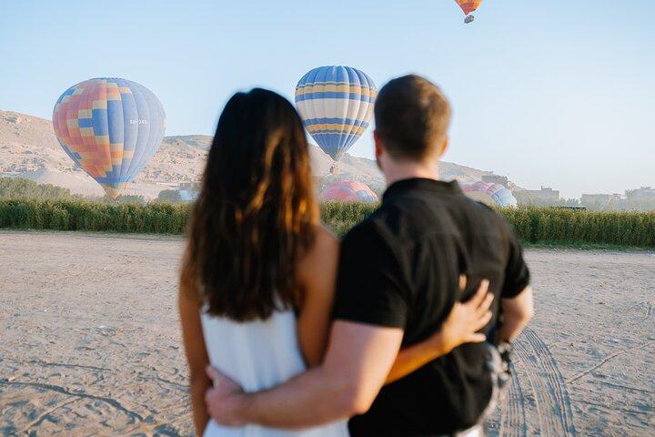 Luxor Heteluchtballon Fotoshoot