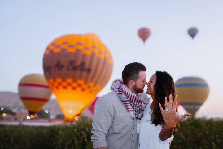 Luxor Heteluchtballon Fotoshoot