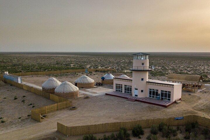 Visite du cimetière naval de Nukus Muynak