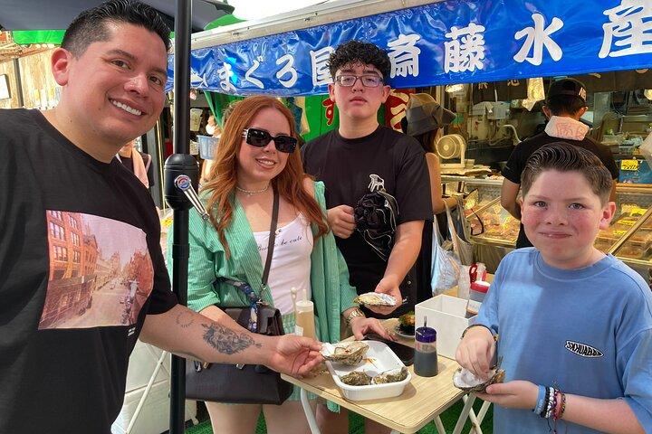 築地市場文化ウォーキングとグルメツアー