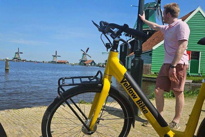 Zaanse Schans Windmills E cykeltur fra Amsterdam