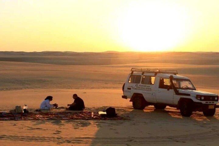 Visite privée de 3 jours à l'oasis de Siwa et au désert occidental