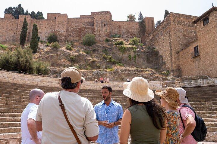 Tour Privado em Málaga, Teatro Romano, Alcazaba com Ingressos Inclusos