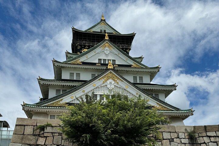 Osaka: Visite guidée privée de la tour du château d'Osaka en 90 minutes