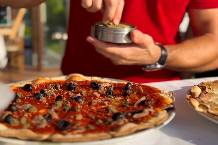 Experiência de festa de pizza com um chef de pizza particular na Toscana