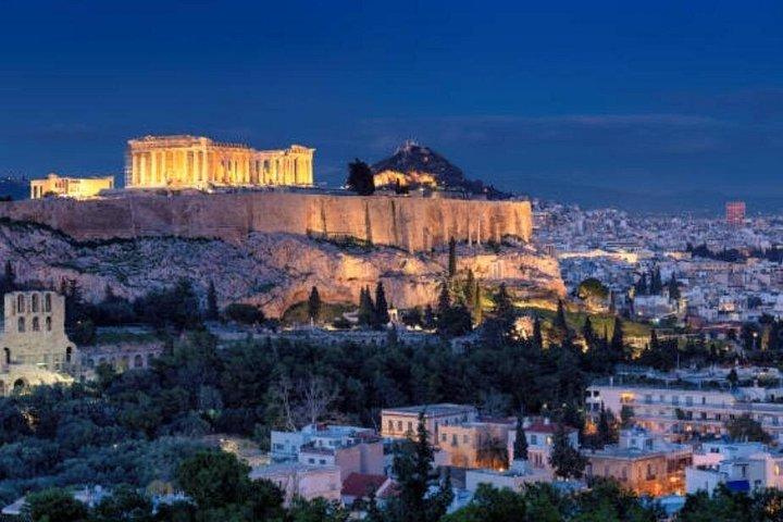 Athen bei Nacht